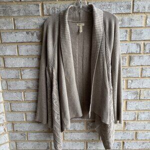 Matilda Jane Lets Get Away Long Sleeve Open Front Cardigan Sweater Womens Size M